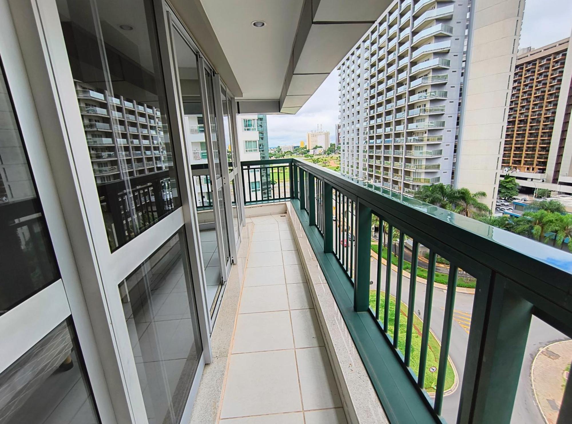 Hotel Grand Mercure Flat Particular Com Varanda, Garagem E Wi-Fi Brasília Buitenkant foto