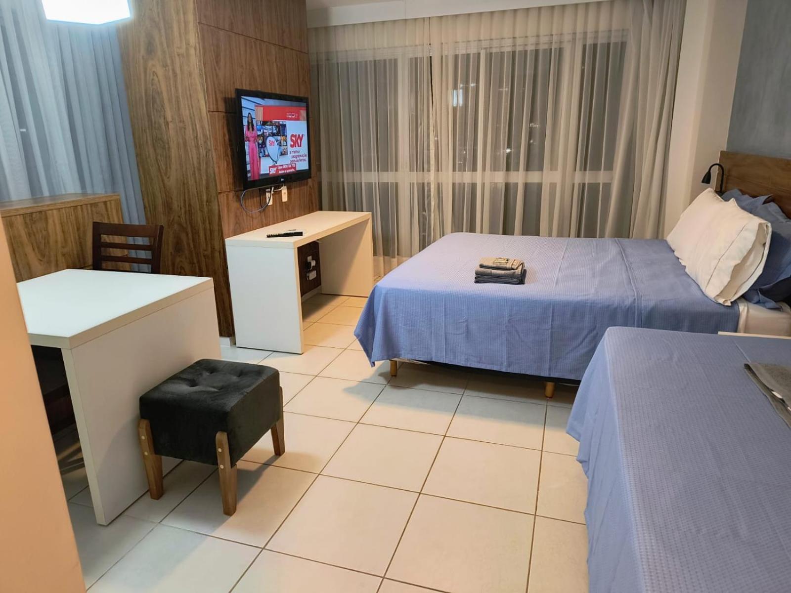 Hotel Grand Mercure Flat Particular Com Varanda, Garagem E Wi-Fi Brasília Buitenkant foto
