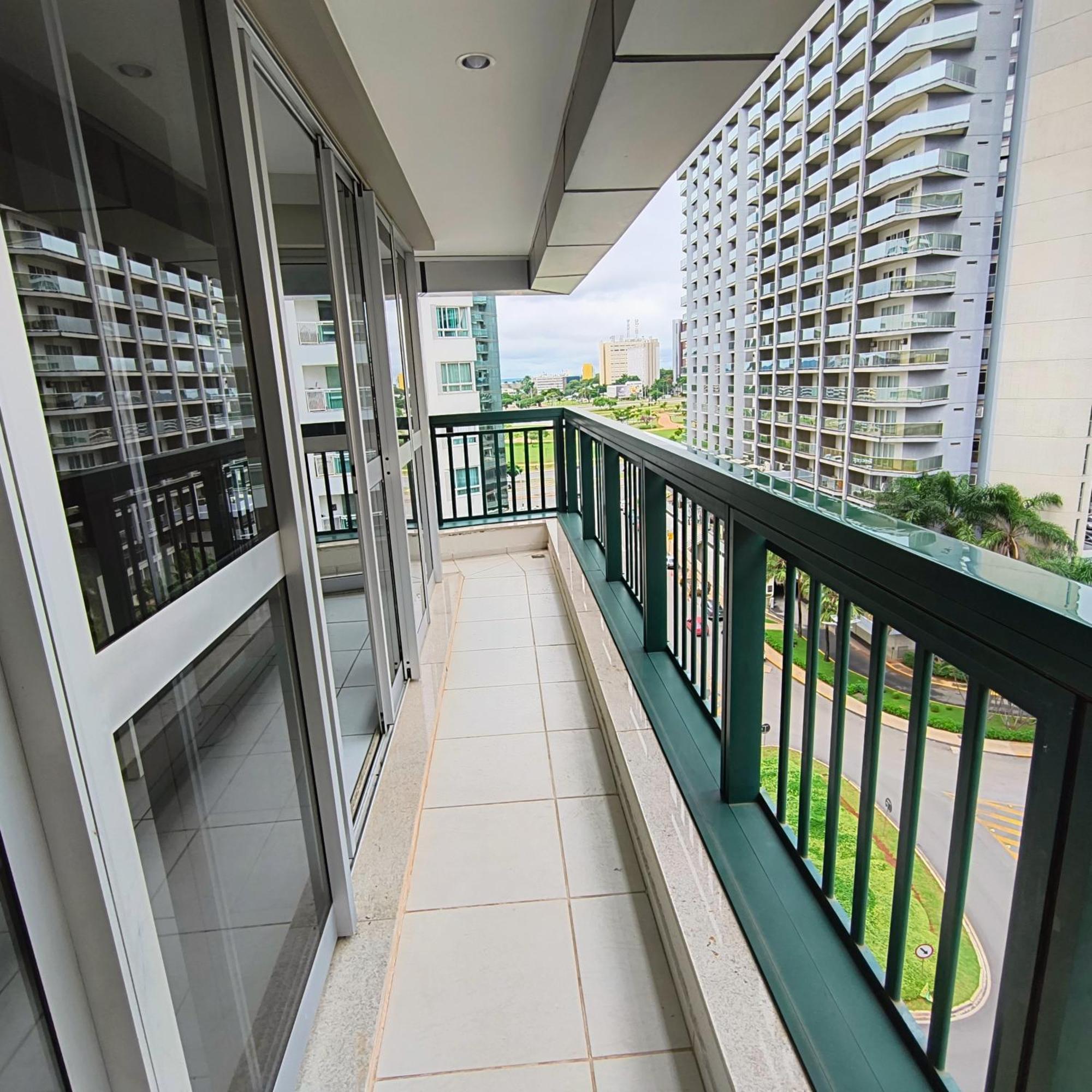 Hotel Grand Mercure Flat Particular Com Varanda, Garagem E Wi-Fi Brasília Buitenkant foto