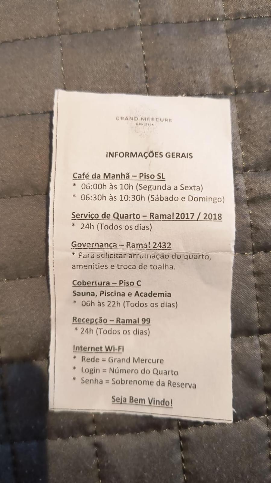 Hotel Grand Mercure Flat Particular Com Varanda, Garagem E Wi-Fi Brasília Buitenkant foto